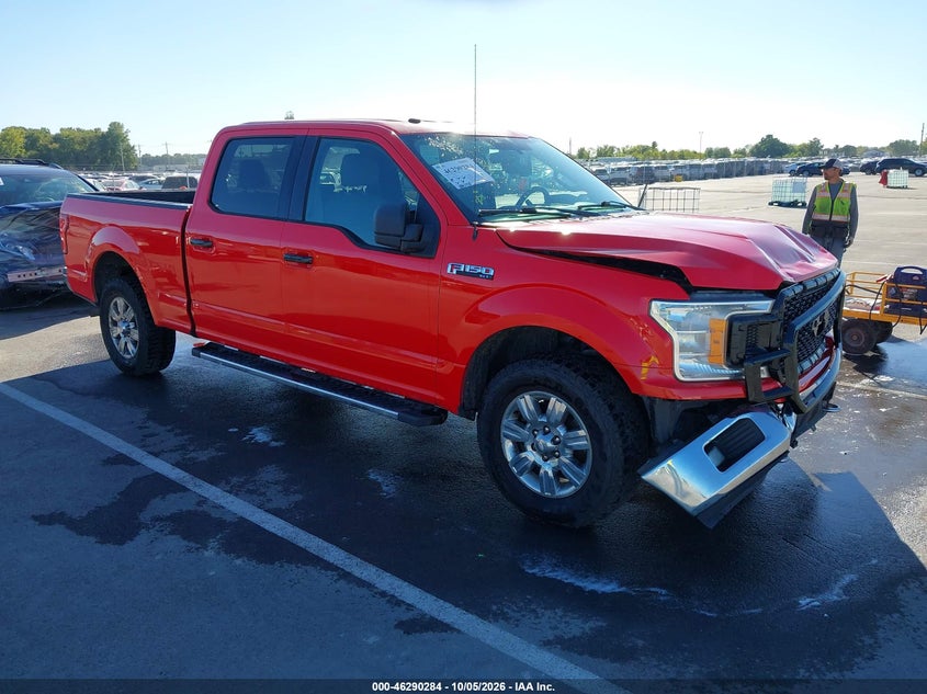 Vin: 1ftfw1e54jfb90404, lot: 46790447, ford f-150 xlt 20181