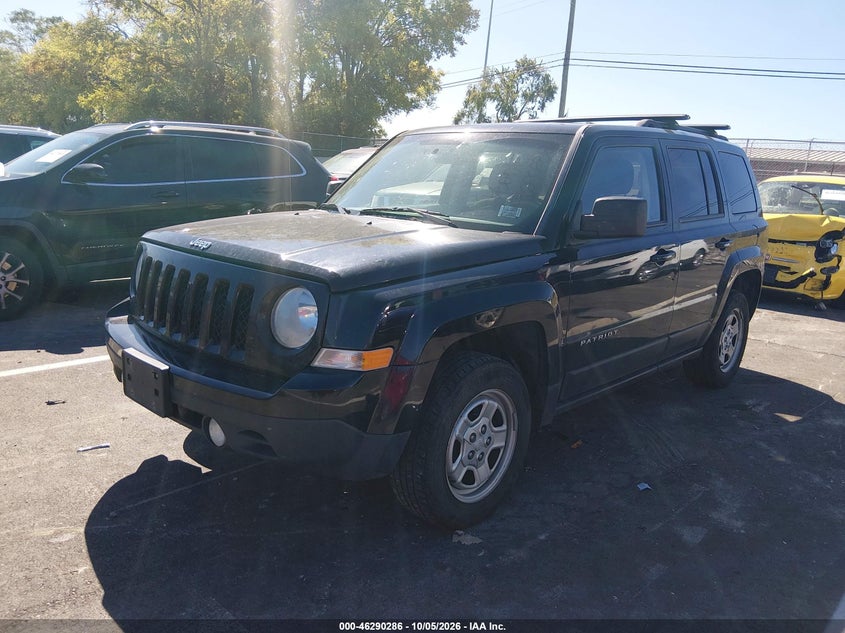 Vin: 1c4njrbb1fd244229, lot: 46790449, jeep patriot sport 20152