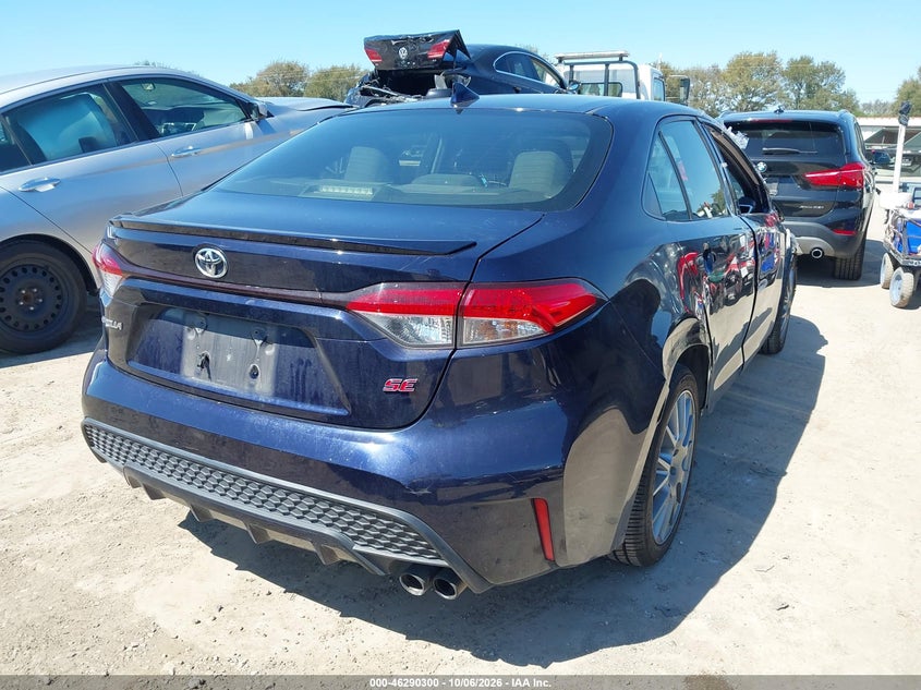 Vin: jtdp4rce7lj019285, lot: 46790463, toyota corolla se 20204