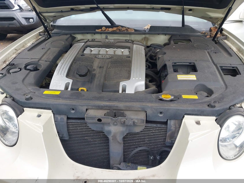 KIA AMANTI 2005 VIN KNALD124655070469