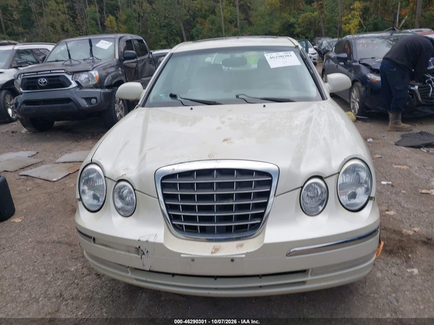 KIA AMANTI 2005 VIN KNALD124655070469