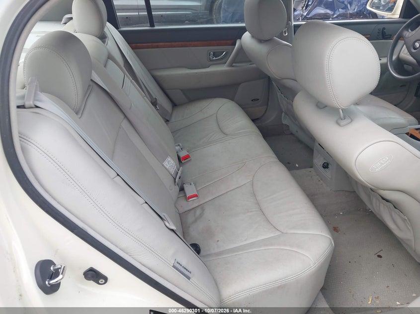 KIA AMANTI 2005 VIN KNALD124655070469