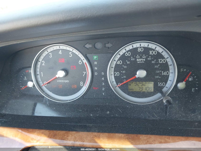 KIA AMANTI 2005 VIN KNALD124655070469