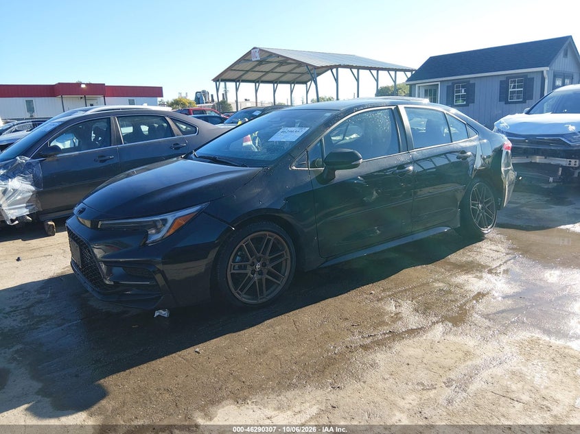 Vin: 5yfb4mce6rp185847, lot: 46790470, toyota corolla nightshade edition 20242