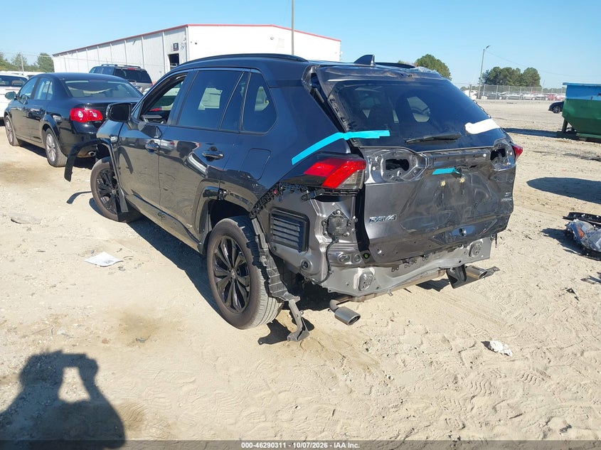 Vin: jtm16rfvxrj053127, lot: 46790474, toyota rav4 hybrid se 20243