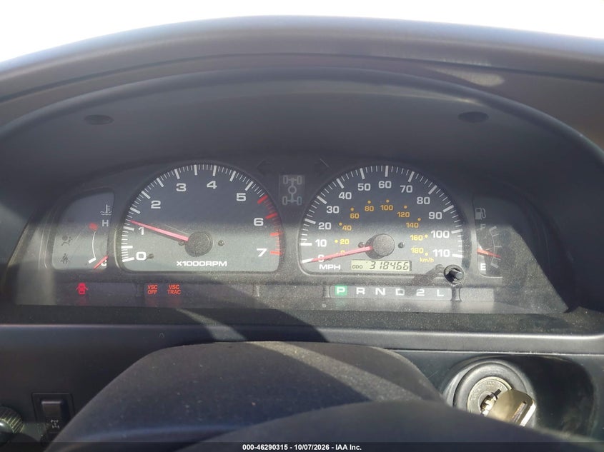 TOYOTA 4RUNNER 2001 VIN JT3HN86R510348276
