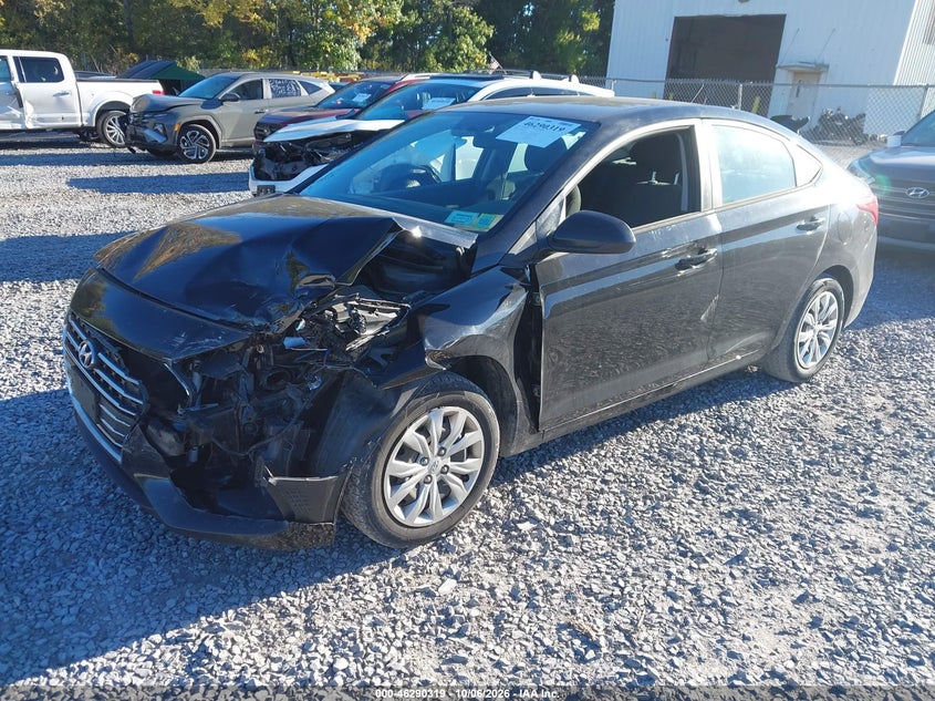 Vin: 3kpc24a62me153199, lot: 46790482, hyundai accent se 20212