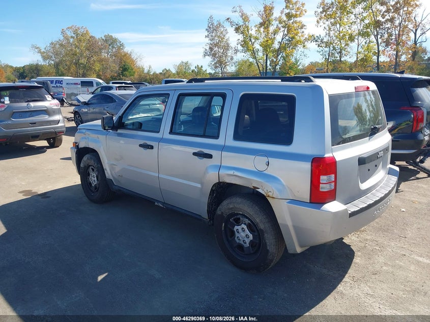 JEEP PATRIOT 2008 VIN 1J8FT28008D798885
