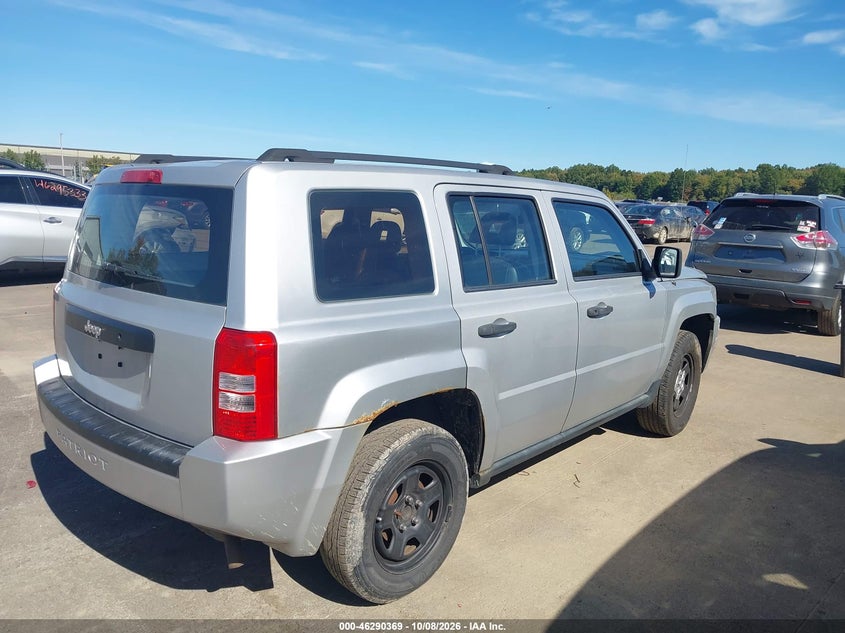 JEEP PATRIOT 2008 VIN 1J8FT28008D798885
