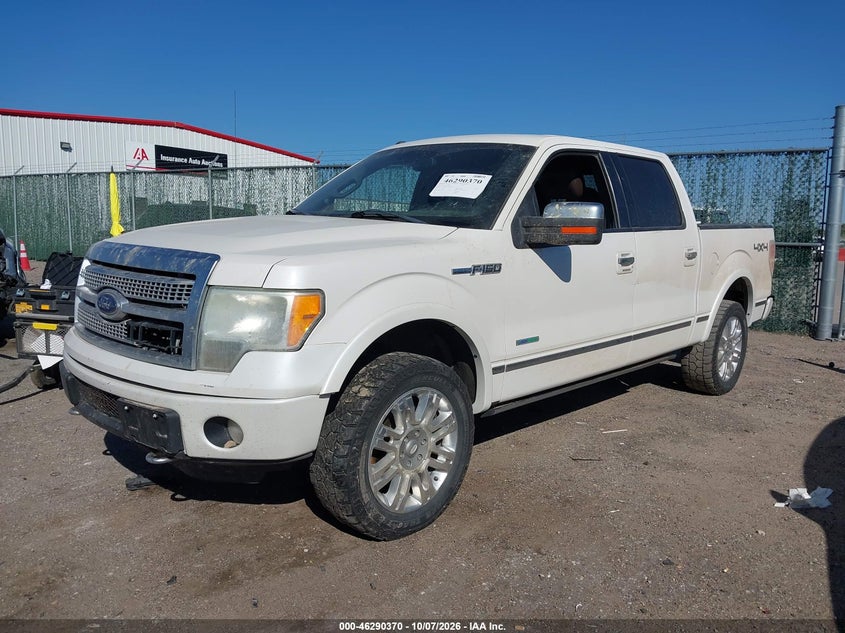 Vin: 1ftfw1et0cfc95720, lot: 46790533, ford f-150 platinum 20122