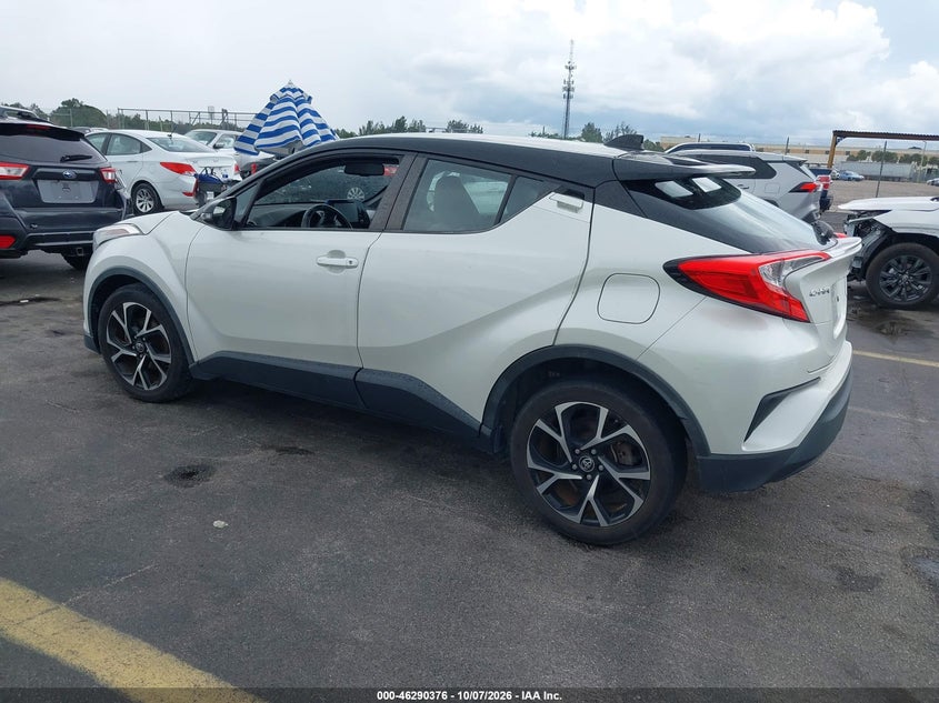 Vin: nmtkhmbx8kr099765, lot: 46790539, toyota c-hr xle 20193