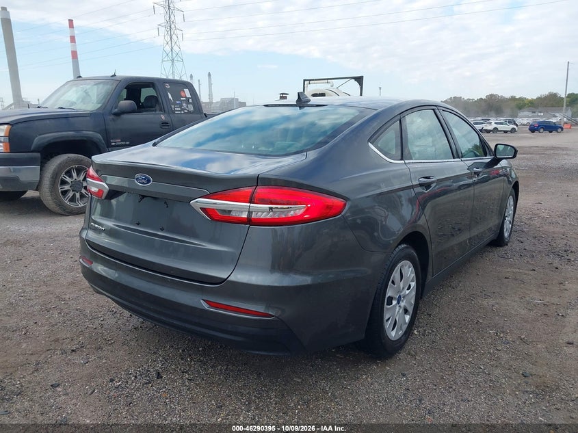 Vin: 3fa6p0g75lr263376, lot: 46790558, ford fusion s 20204