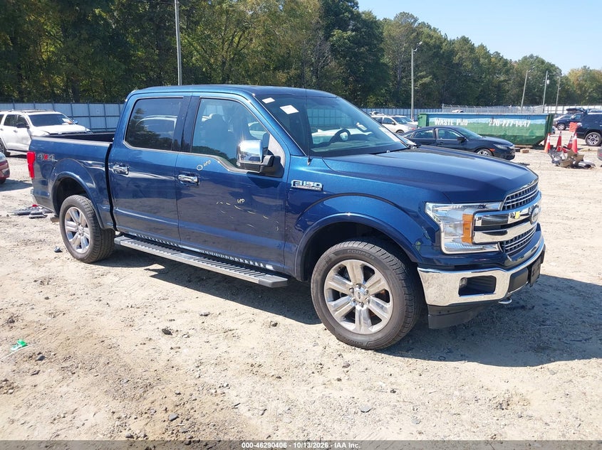 Vin: 1ftew1eg5jke74855, lot: 46790569, ford f-150 lariat supercr lariat 20181