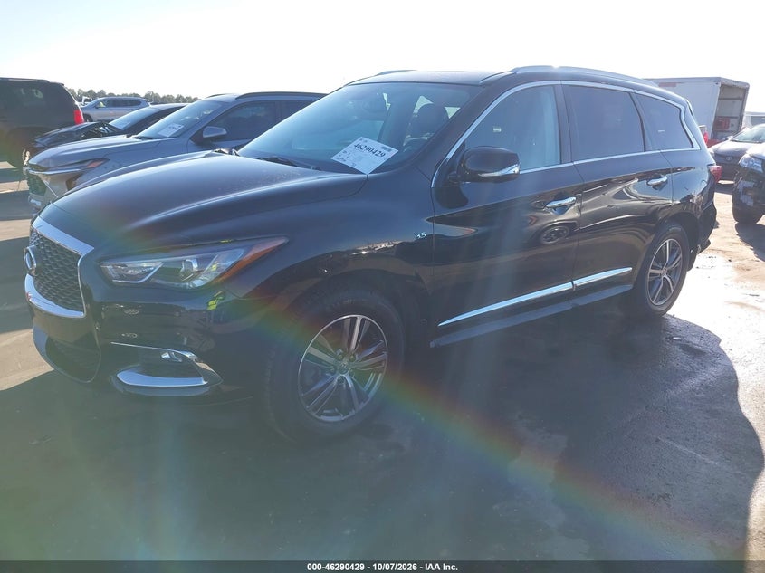 Vin: 5n1dl0mm8jc511022, lot: 46790591, infiniti qx60 20182