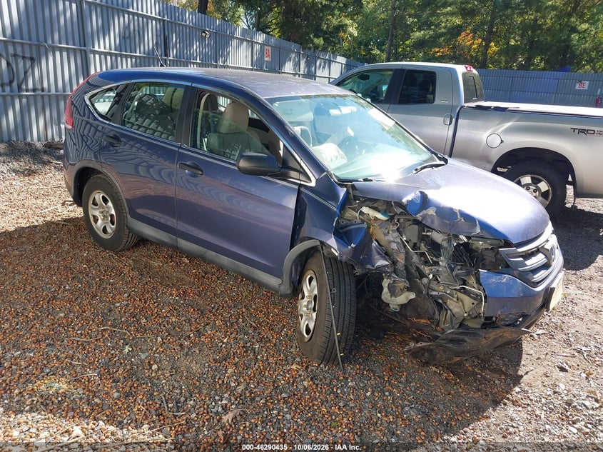 Vin: 2hkrm4h30dh682999, lot: 46790598, honda cr-v lx 20131