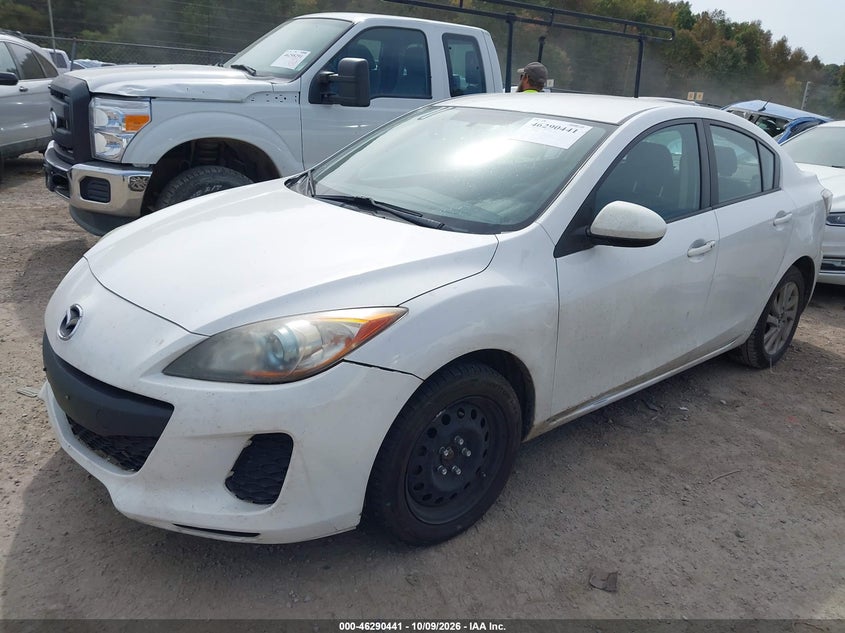 Vin: jm1bl1vp8d1796458, lot: 46790604, mazda mazda3 i touring 20132