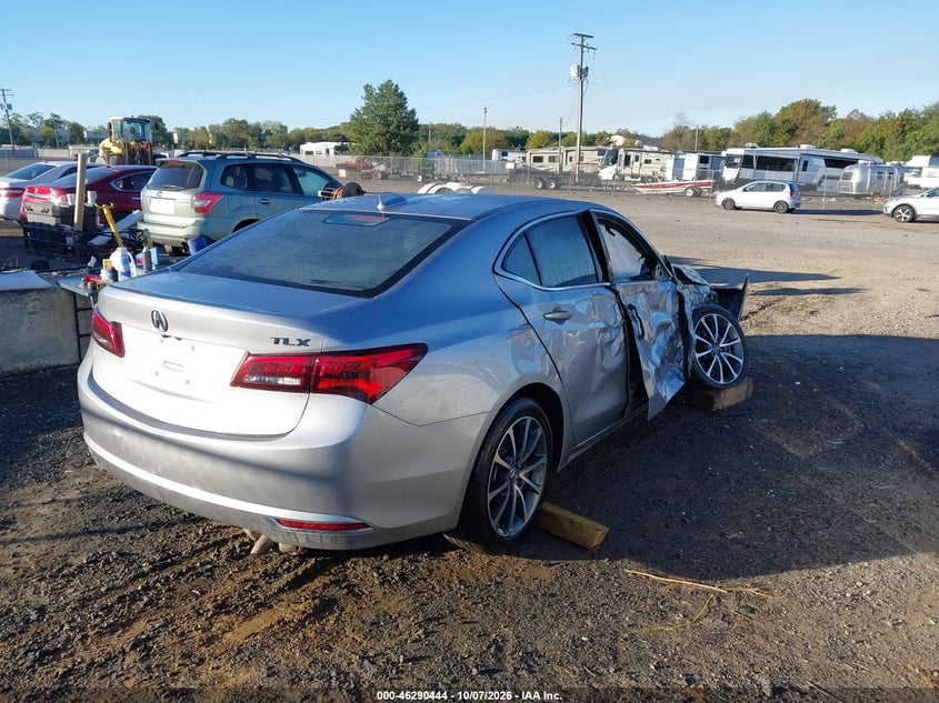 Vin: 19uub2f52ha006237, lot: 46790607, acura tlx technology package 20174