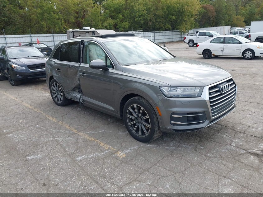Vin: wa1vaaf72hd002070, lot: 46790628, audi q7 3.0t premium 20171
