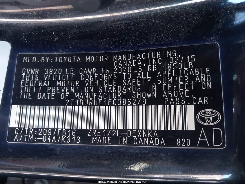 TOYOTA COROLLA - zdjęcie 9