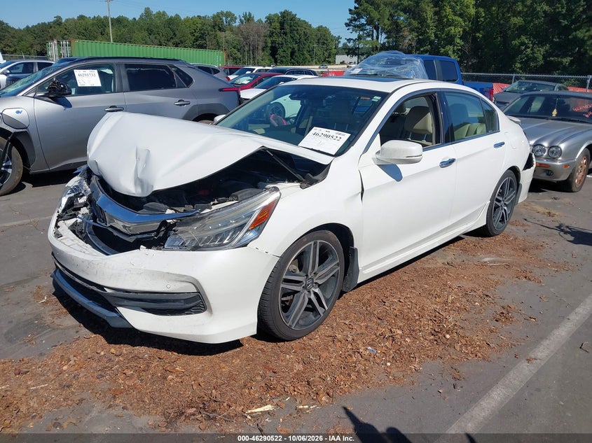 Vin: 1hgcr3f9xha040815, lot: 46790685, honda accord touring v6 20172