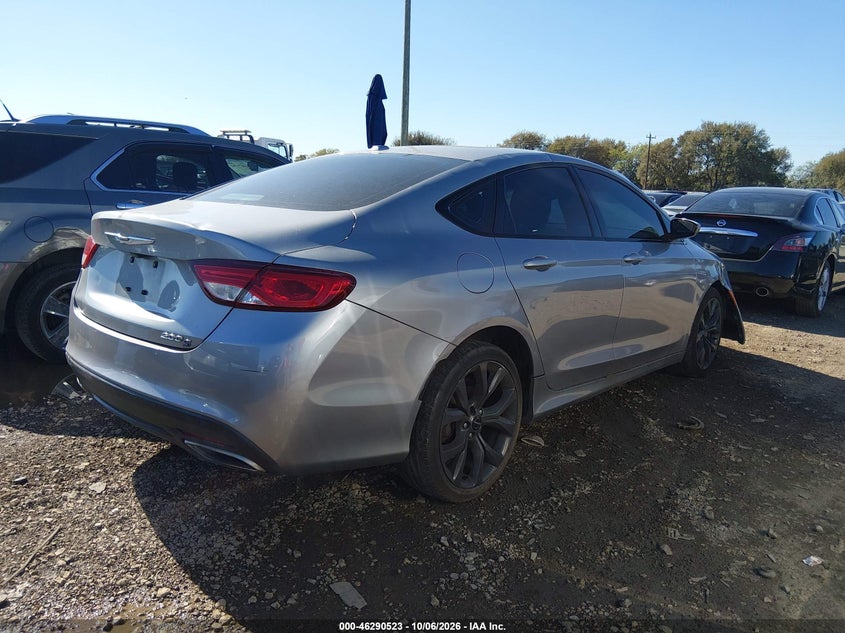 Vin: 1c3cccbg7gn177212, lot: 46790686, chrysler 200 s 20164