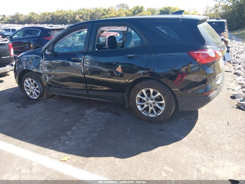 Vin: 2gnaxhev0l6277527, lot: 46790696, chevrolet equinox fwd ls 20203