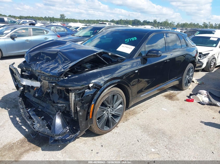 Vin: 1gykpyrl6sz302966, lot: 46790706, cadillac lyriq sport 3 rwd 20252