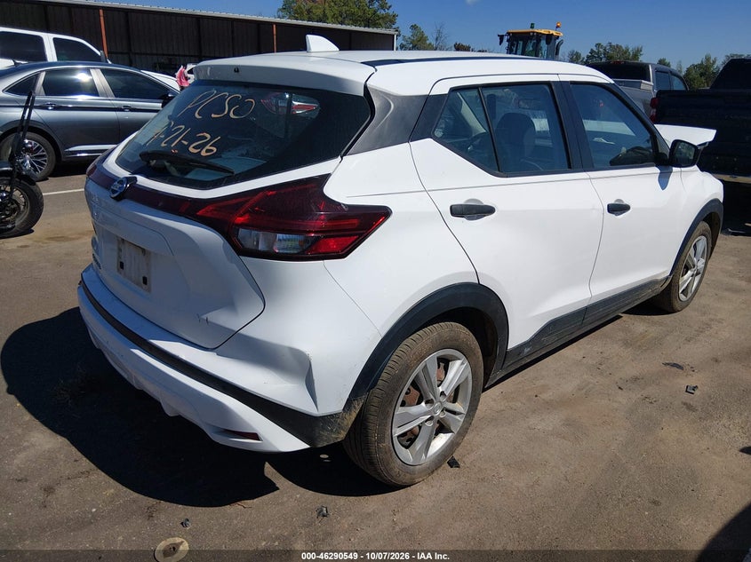 Vin: 3n1cp5bv9ml492084, lot: 46790712, nissan kicks s xtronic cvt 20214