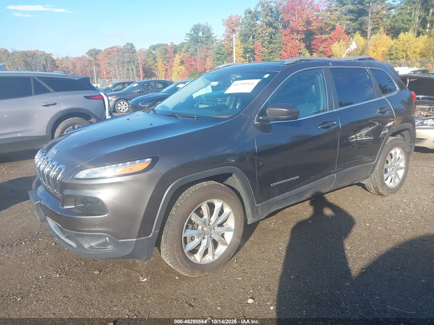 Vin: 1c4pjmdb2gw186761, lot: 46790727, jeep cherokee limited 20162