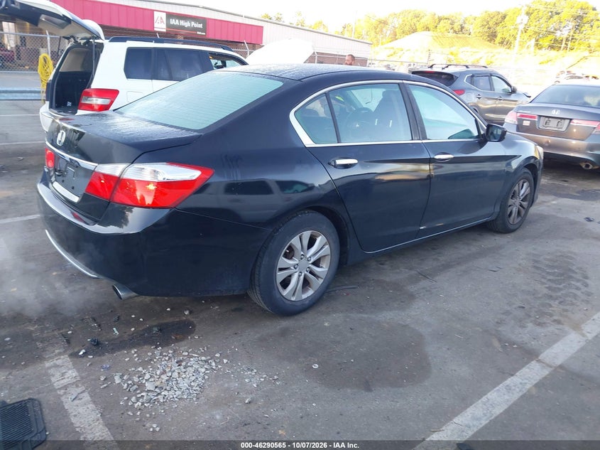 Vin: 1hgcr2f36ea114944, lot: 46790728, honda accord lx 20144