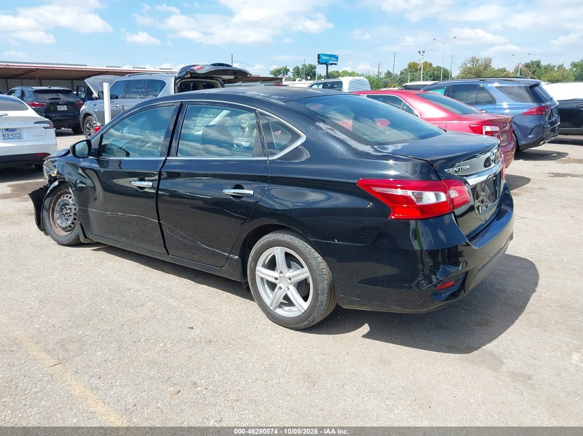 Vin: 3n1ab7ap6gy256049, lot: 46790737, nissan sentra s 20163