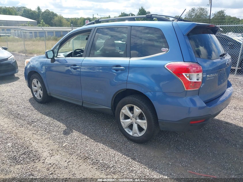 Vin: jf2sjahcxfh405093, lot: 46790750, subaru forester 2.5i limited 20153