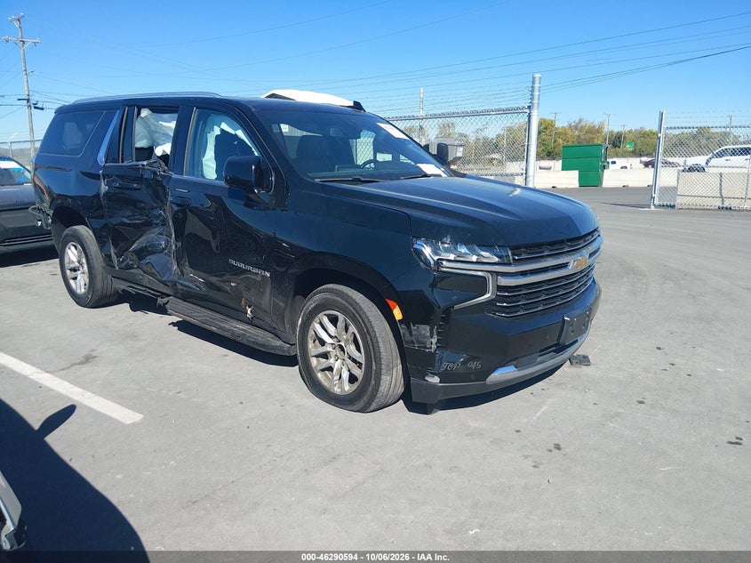 Vin: 1gnscckd6nr329085, lot: 46790757, chevrolet suburban 2wd lt 20221
