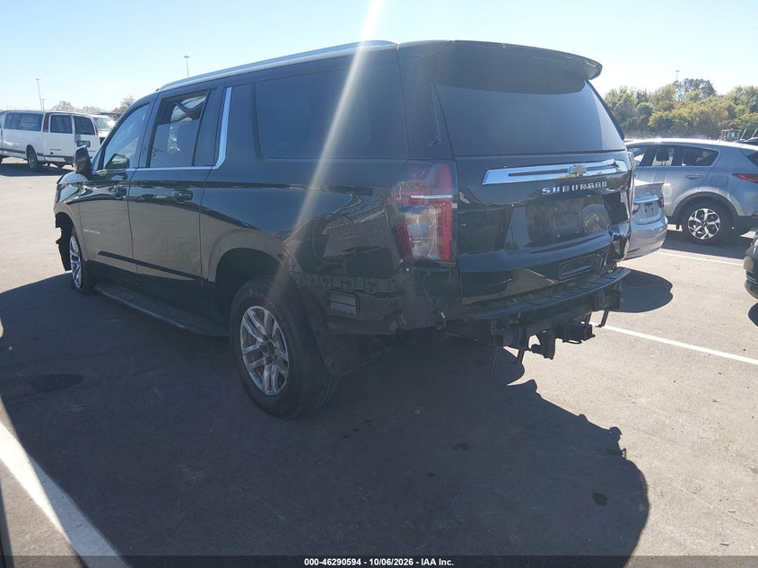 Vin: 1gnscckd6nr329085, lot: 46790757, chevrolet suburban 2wd lt 20223