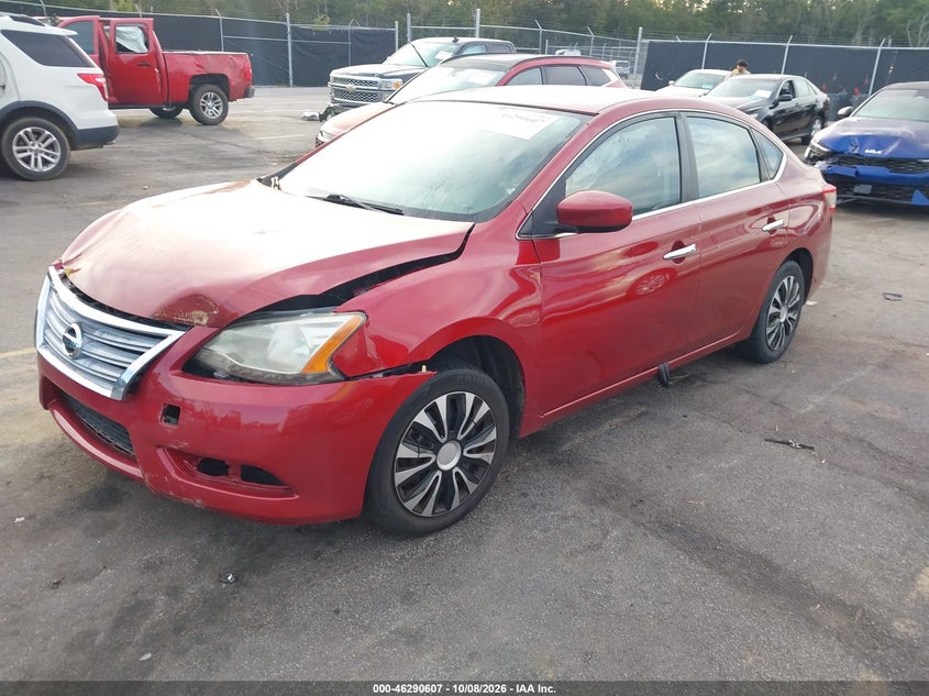 Vin: 3n1ab7ap0fl669628, lot: 46790770, nissan sentra fe+ s/s/sl/sr/sv 20152