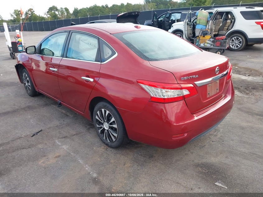 Vin: 3n1ab7ap0fl669628, lot: 46790770, nissan sentra fe+ s/s/sl/sr/sv 20153