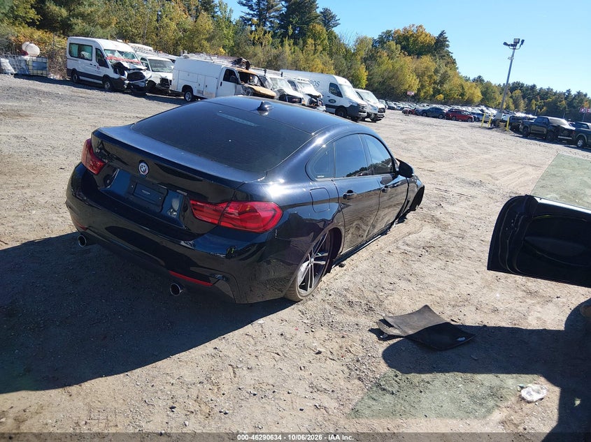 Vin: wba4j7c57kbm76300, lot: 46790797, bmw 440i gran coupe xdrive 20194