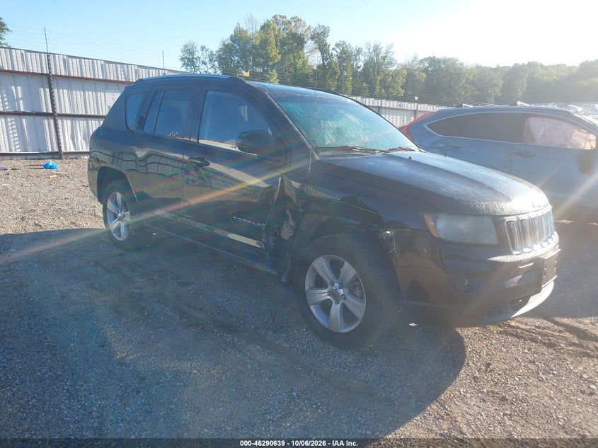 Vin: 1c4njdbb3ed800378, lot: 46790802, jeep compass sport 20141