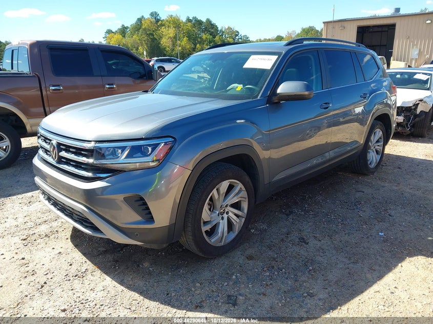 Vin: 1v2jr2ca8pc506967, lot: 46790809, volkswagen atlas 3.6l v6 se w/technology 20232