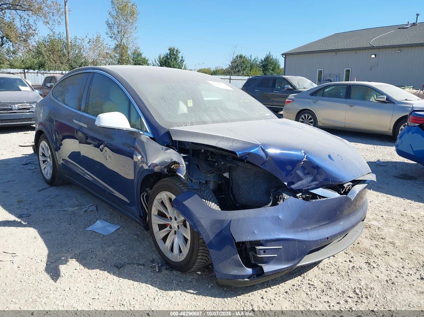 Vin: 5yjxcae45kf195931, lot: 46790820, tesla model x p100d/performance 2019 img_1