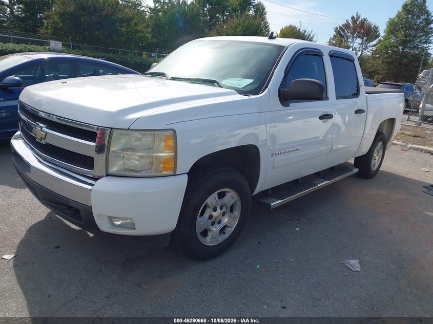 2008 Chevrolet Silverado 1500 Lt2, Удар сзади, IAAI, VIN 3GCEC13J48G244216 — фото 2