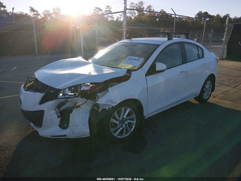 Vin: jm1bl1v73d1822609, lot: 46790844, mazda mazda3 i touring 20132