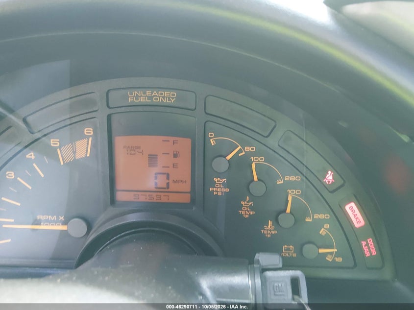 CHEVROLET CORVETTE 1990 VIN 1G1YY2387L5105515
