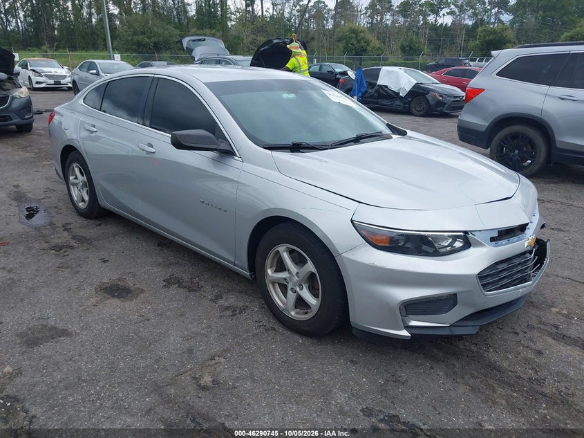 Vin: 1g1zb5st1jf260565, lot: 46790908, chevrolet malibu 1ls 20181