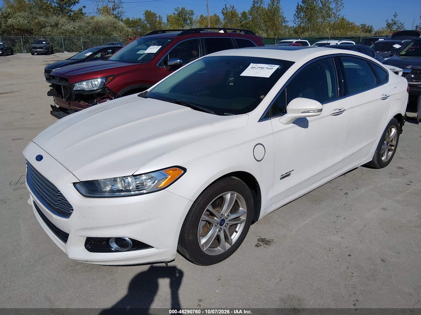 Vin: 3fa6p0su6gr287091, lot: 46790923, ford fusion energi titanium 20162