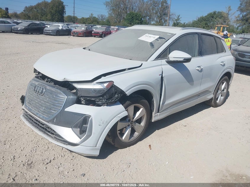 Vin: wa1k2bfz3pp032814, lot: 46790932, audi q4 e-tron premium 50 quattro 20232