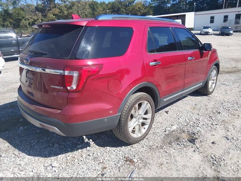 Vin: 1fm5k7f86ggd20720, lot: 46790950, ford explorer limited 20164