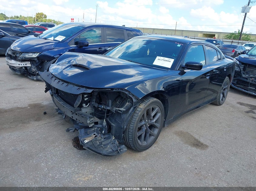 Vin: 2c3cdxhg3ph622517, lot: 46790969, dodge charger gt 20232
