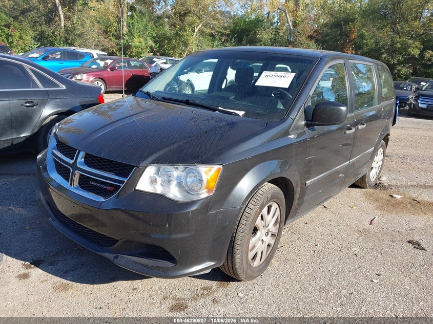 Vin: 2c4rdgbg6gr396806, lot: 46790970, dodge grand caravan american value pkg 20162