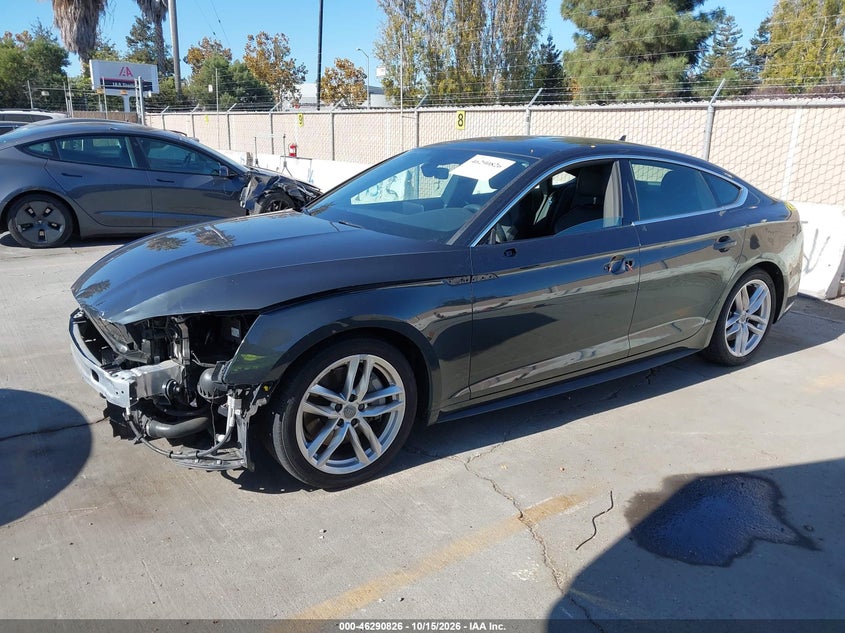 Vin: wauencf57ja130930, lot: 46790989, audi a5 2.0t premium 20182